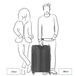 Travelite Elvaa 4 Wiel Trolley L black