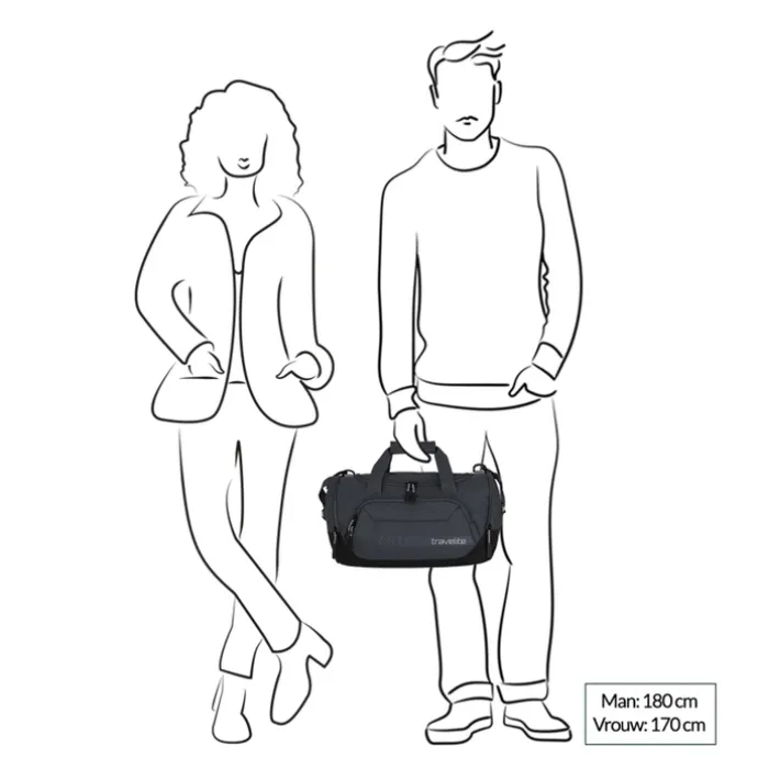 Travelite Kick Off Duffle S rose