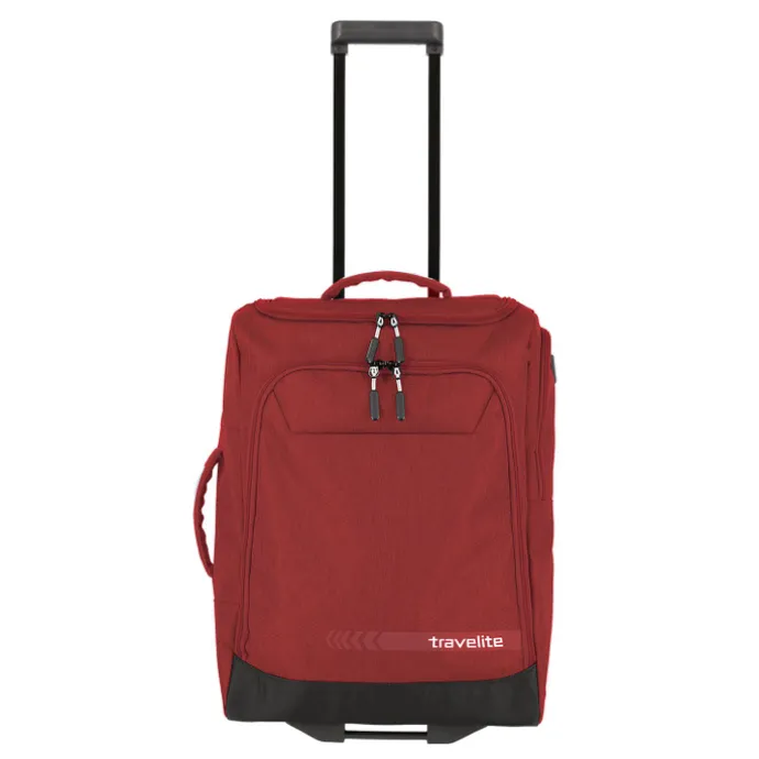 Travelite Kick Off Wheeled Duffle S red