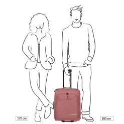 Travelite Kick Off Wheeled Duffle S rose