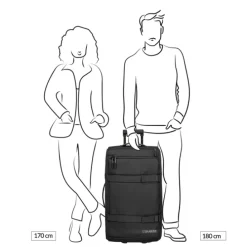 Travelite Kick Off Wheeled Duffle L black