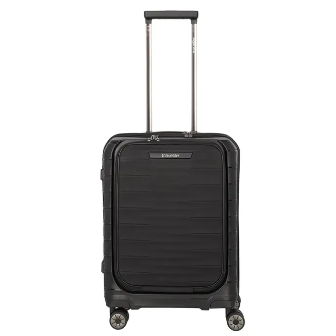 Travelite Mooby 4w Trolley S Frontpocket black