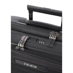 Travelite Mooby 4w Trolley S Frontpocket black