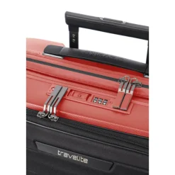 Travelite Mooby 4w Trolley S Frontpocket red