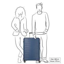 Travelite Mooby 4w Trolley L blue