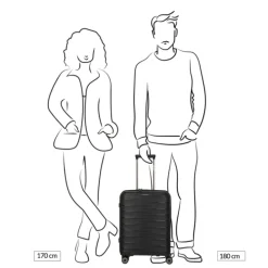 Travelite Mooby 4w Trolley S black
