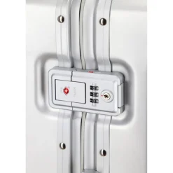 Travelite Next 2.0 Aluminium 4w Trolley S silver