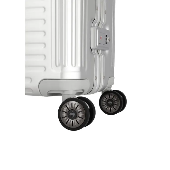 Travelite Next 2.0 Aluminium 4w Trolley S silver