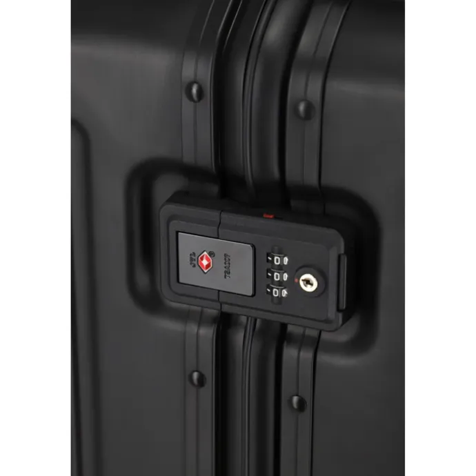 Travelite Next 2.0 Aluminium 4w Trolley L black matt