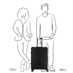 Travelite Next 2.0 Aluminium 4w Trolley M silver