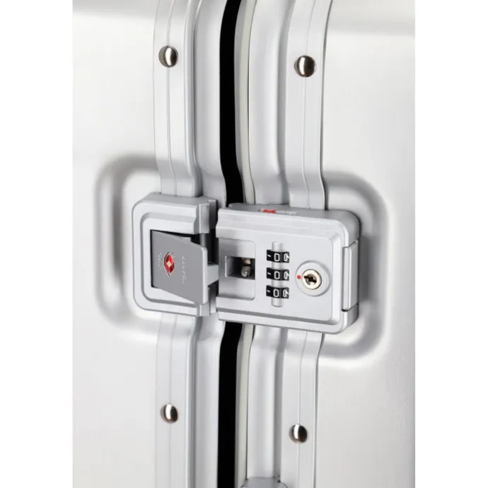 Travelite Next 2.0 Aluminium 4w Trolley M silver
