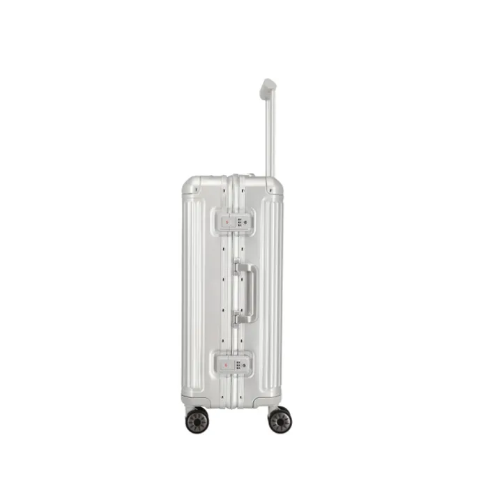 Travelite Next 2.0 Aluminium 4w Trolley M silver