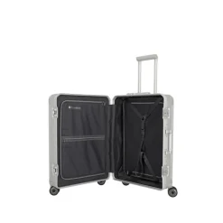 Travelite Next 2.0 Aluminium 4w Trolley M silver