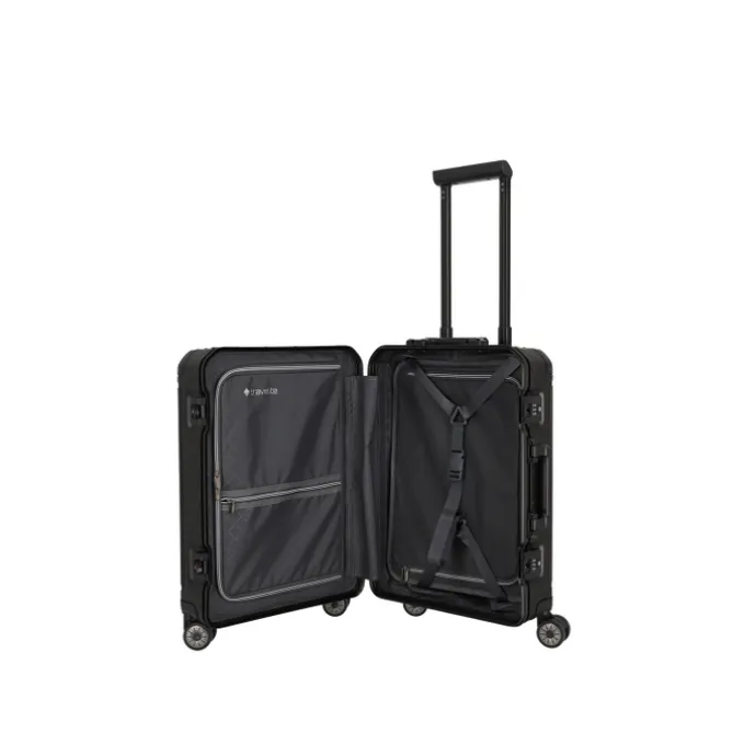 Travelite Next 2.0 Aluminium 4w Trolley S black matt