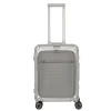 Travelite Next 2.0 Aluminium 4 Wiel Trolley S with Frontpocket silver