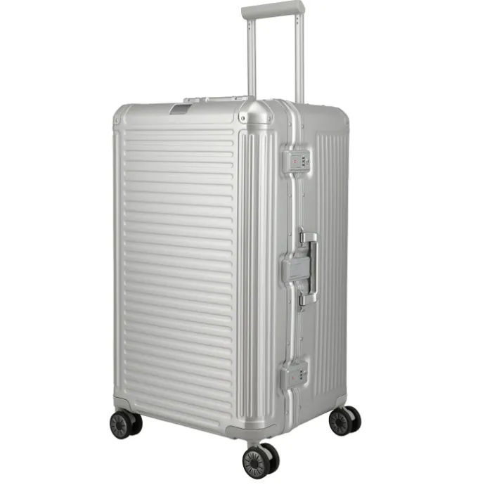 Travelite Next 4 Wheel Trunk L silver