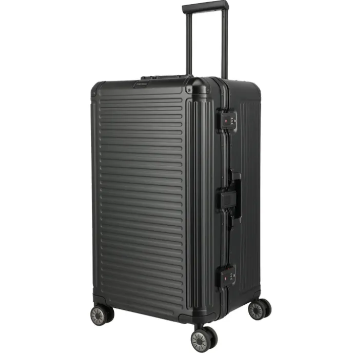 Travelite Next 4 Wheel Trunk L black