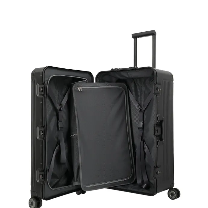 Travelite Next 4 Wheel Trunk L black