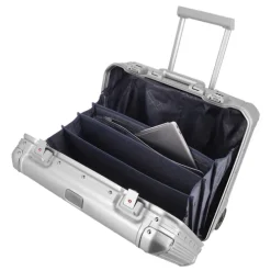 Travelite Next Aluminium Business Wheeler silver