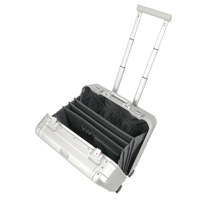 Travelite Next 4W Business Wheeler silver