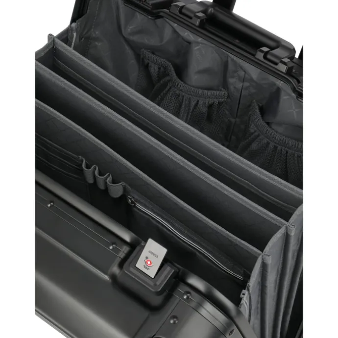 Travelite Next 4W Business Wheeler black matt