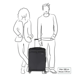 Travelite Priima 4w Trolley M Exp. olive
