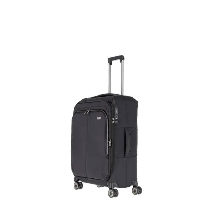 Travelite Priima 4w Trolley M Exp. black