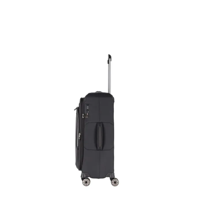 Travelite Priima 4w Trolley M Exp. black