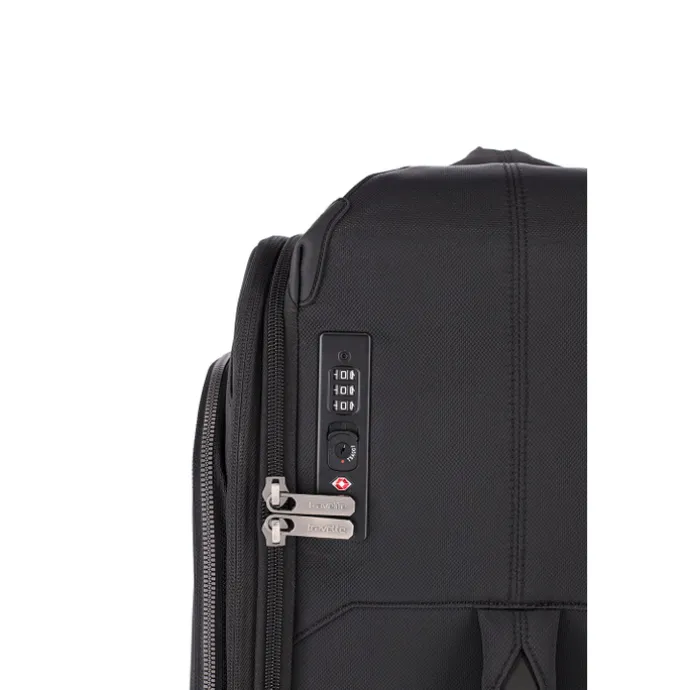 Travelite Priima 4w Trolley M Exp. black
