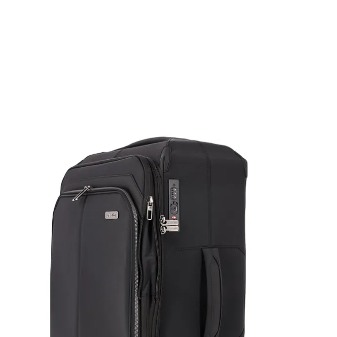 Travelite Priima 4w Trolley M Exp. black