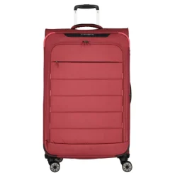 Travelite Skaii 4 Wheel Trolley L Expandable red