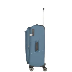 Travelite Skaii 4 Wheel Trolley M Expandable blue