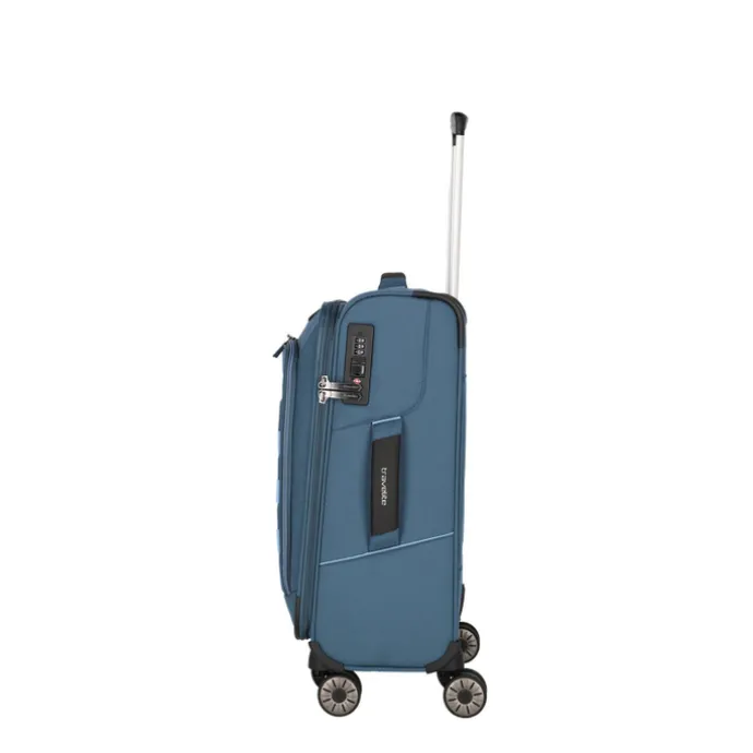Travelite Skaii 4 Wheel Trolley S blue