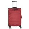 Travelite Skaii 4 Wheel Trolley M Expandable red