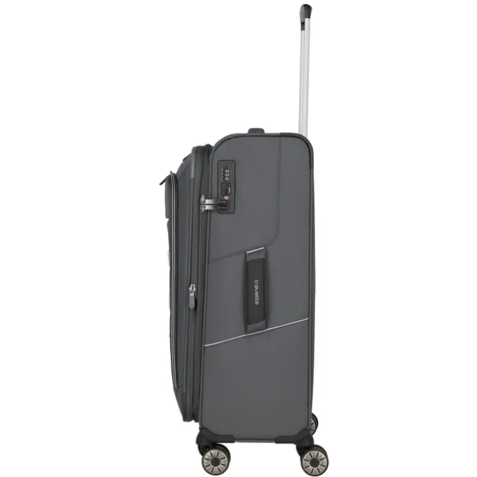 Travelite Skaii 4 Wheel Trolley M Expandable anthracite