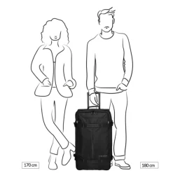Travelite Tarifa Wheelbag/Doubledecker black