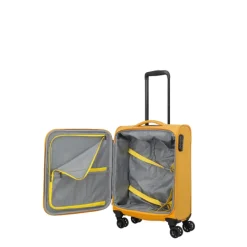 Travelite Umbria 4 Wheel Cabin Trolley golden glow