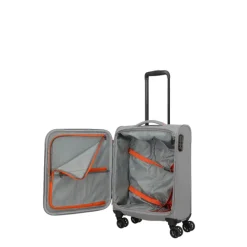 Travelite Umbria 4 Wheel Cabin Trolley smoky grey