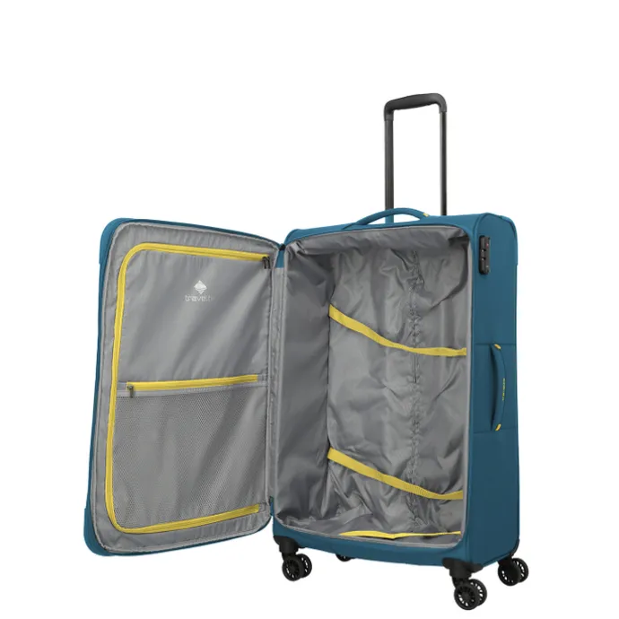 Travelite Umbria 4 Wheel Trolley L petrol