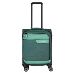 Travelite Viia 4 Wheel Trolley S green