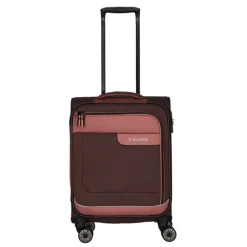 Travelite Viia 4 Wheel Trolley S rose