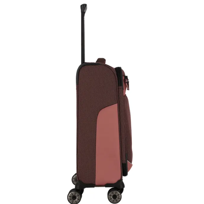 Travelite Viia 4 Wheel Trolley S rose