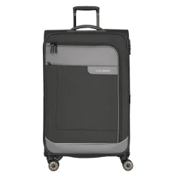 Travelite Viia 4 Wheel Trolley L Expandable anthracite