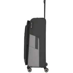 Travelite Viia 4 Wheel Trolley L Expandable anthracite