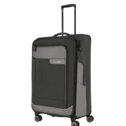 Travelite Viia 4 Wheel Trolley L Expandable anthracite
