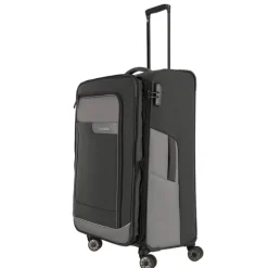 Travelite Viia 4 Wheel Trolley L Expandable anthracite