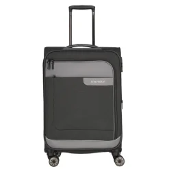 Travelite Viia 4 Wheel Trolley M Expandable anthracite