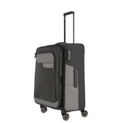 Travelite Viia 4 Wheel Trolley M Expandable anthracite