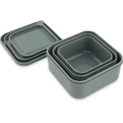 Trixie Mr. Shark Snackbox 3pc light grey