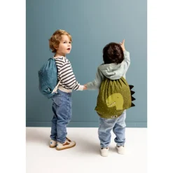 Trixie Mr. Triceratops Drawstring Bag dark blue